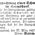 1867-03-27 Hdf Verpachtung Schmiede Boettcher